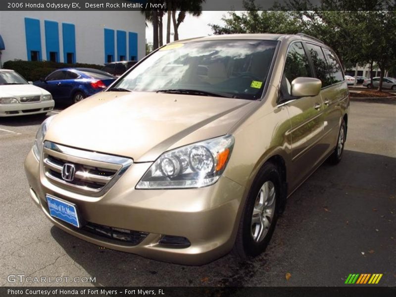Desert Rock Metallic / Ivory 2006 Honda Odyssey EX