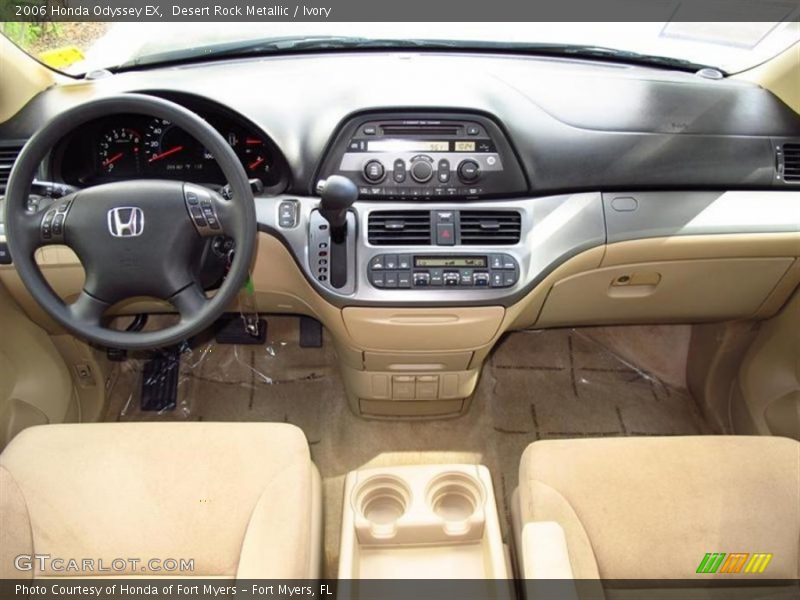 Dashboard of 2006 Odyssey EX