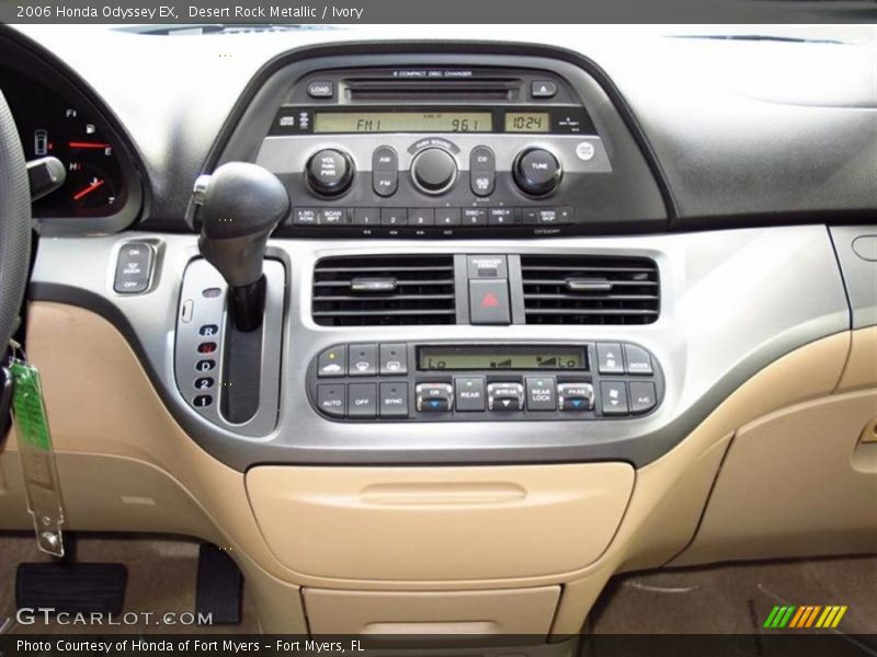 Controls of 2006 Odyssey EX