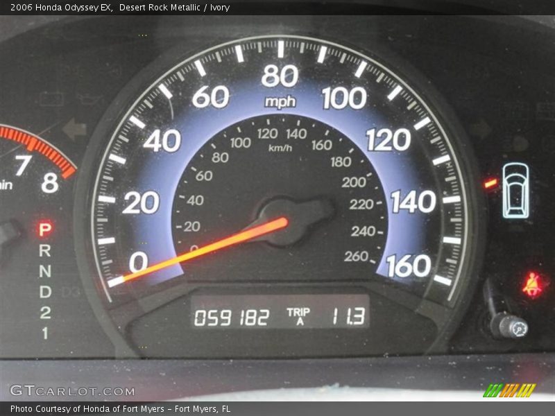 Desert Rock Metallic / Ivory 2006 Honda Odyssey EX