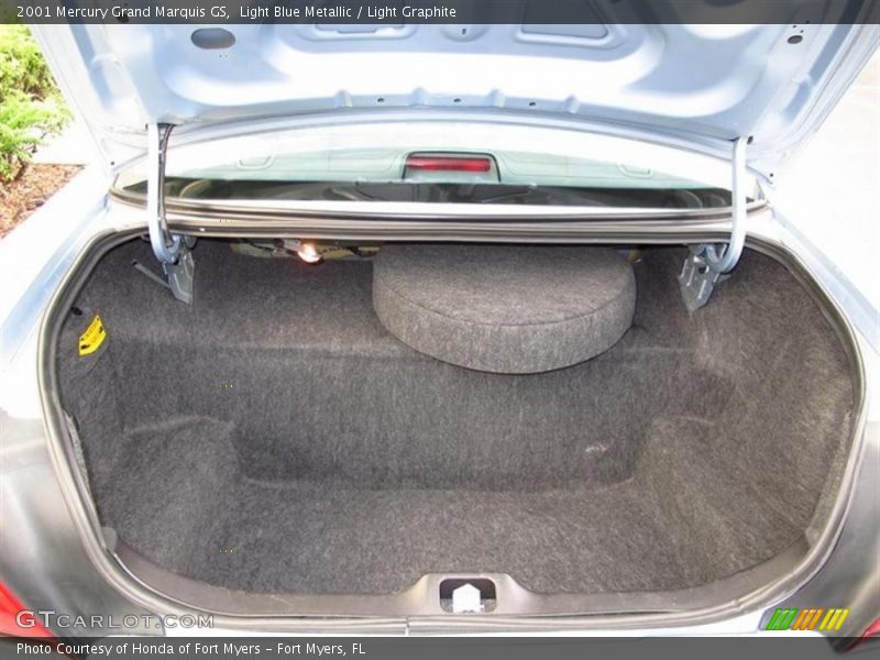 Light Blue Metallic / Light Graphite 2001 Mercury Grand Marquis GS