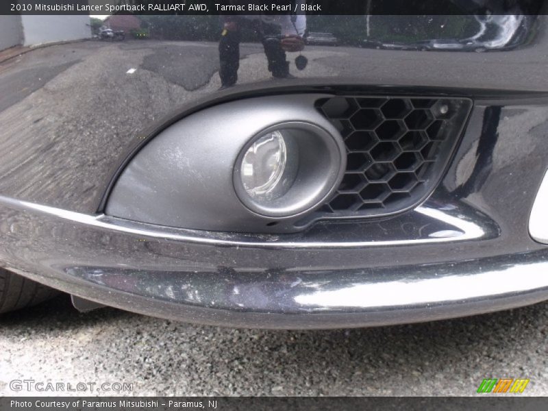 Tarmac Black Pearl / Black 2010 Mitsubishi Lancer Sportback RALLIART AWD
