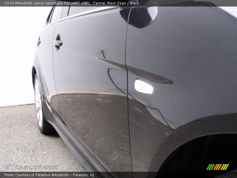 Tarmac Black Pearl / Black 2010 Mitsubishi Lancer Sportback RALLIART AWD