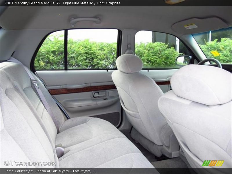 Light Blue Metallic / Light Graphite 2001 Mercury Grand Marquis GS