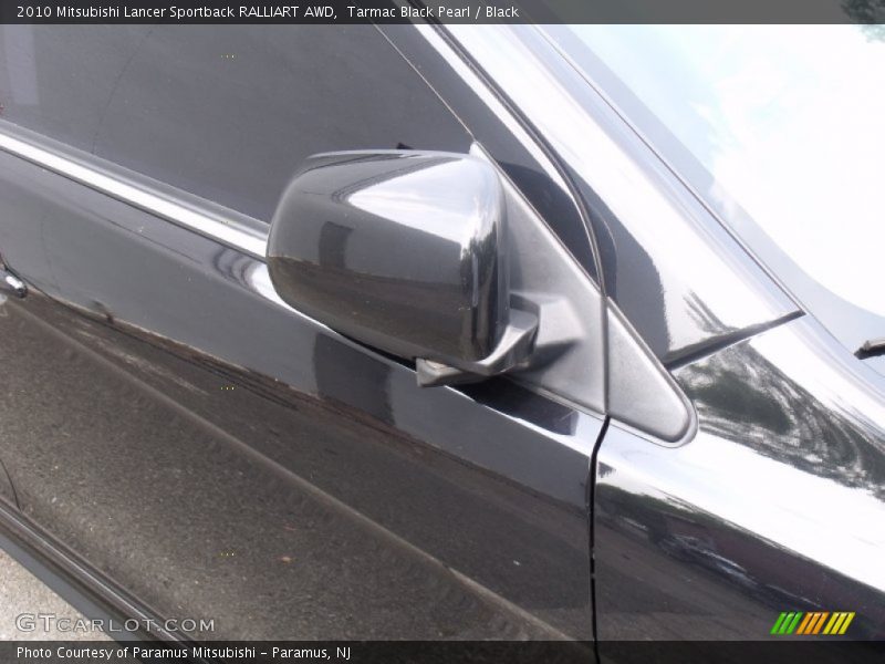 Tarmac Black Pearl / Black 2010 Mitsubishi Lancer Sportback RALLIART AWD