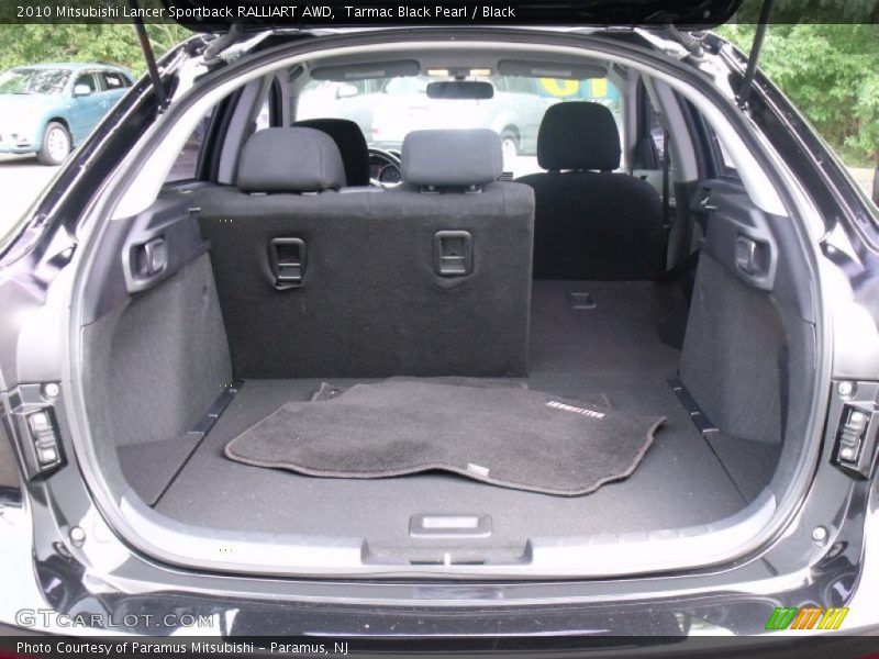 Tarmac Black Pearl / Black 2010 Mitsubishi Lancer Sportback RALLIART AWD