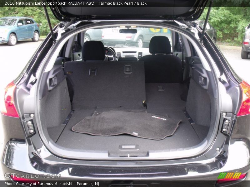 Tarmac Black Pearl / Black 2010 Mitsubishi Lancer Sportback RALLIART AWD