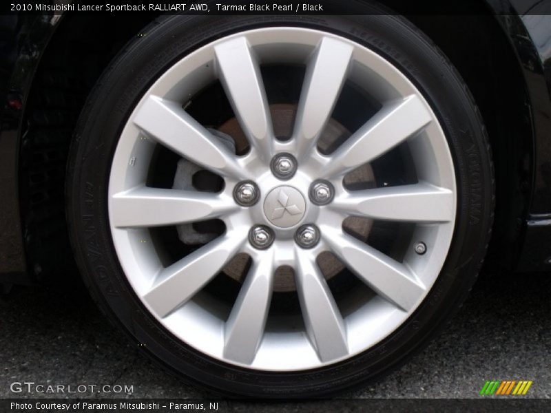  2010 Lancer Sportback RALLIART AWD Wheel