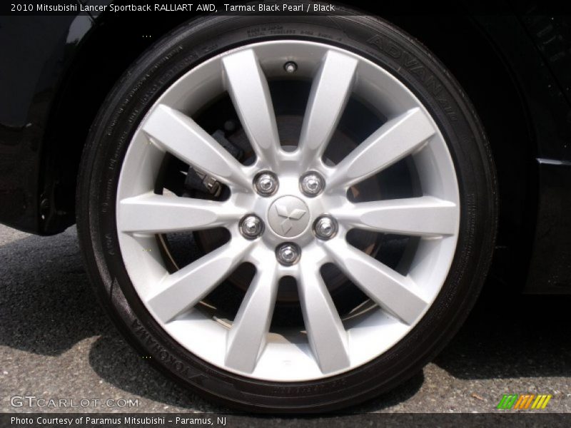 2010 Lancer Sportback RALLIART AWD Wheel