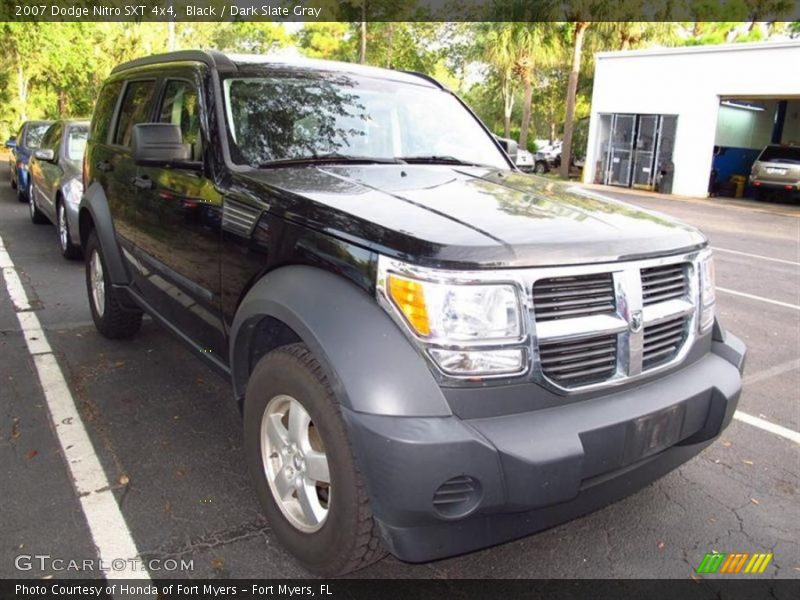 Black / Dark Slate Gray 2007 Dodge Nitro SXT 4x4