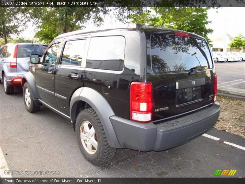 Black / Dark Slate Gray 2007 Dodge Nitro SXT 4x4