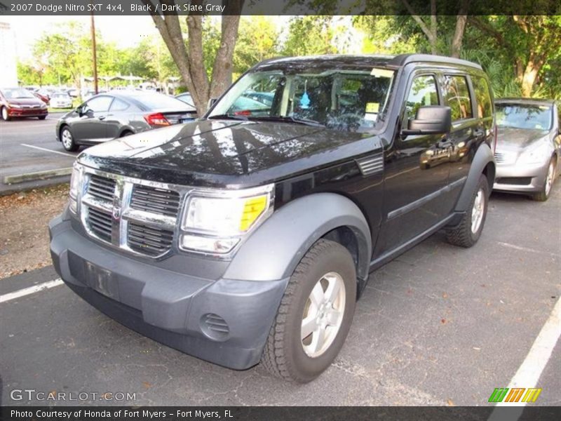 Black / Dark Slate Gray 2007 Dodge Nitro SXT 4x4