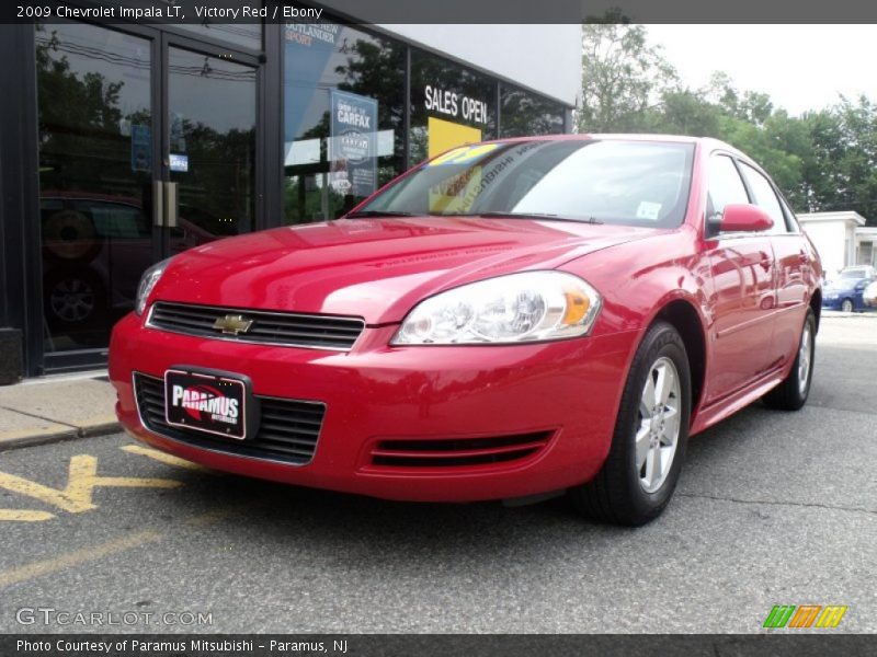 Victory Red / Ebony 2009 Chevrolet Impala LT