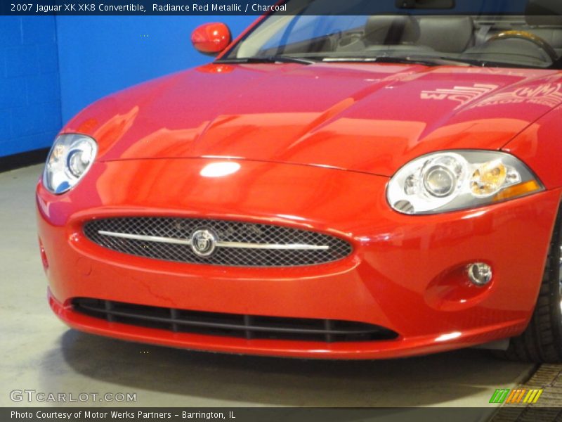 Radiance Red Metallic / Charcoal 2007 Jaguar XK XK8 Convertible