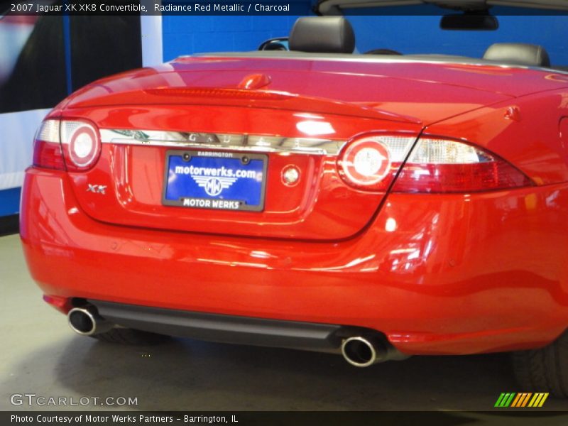 Radiance Red Metallic / Charcoal 2007 Jaguar XK XK8 Convertible