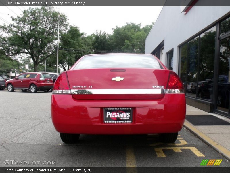 Victory Red / Ebony 2009 Chevrolet Impala LT