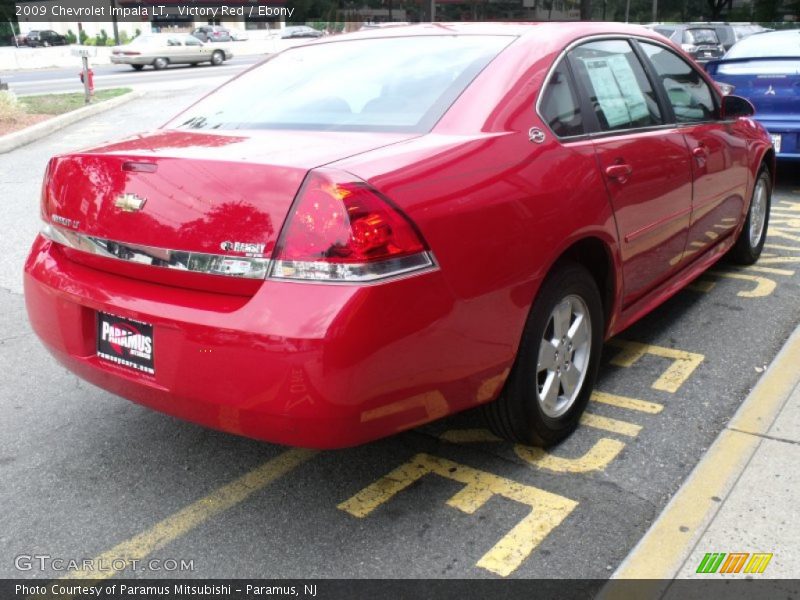 Victory Red / Ebony 2009 Chevrolet Impala LT