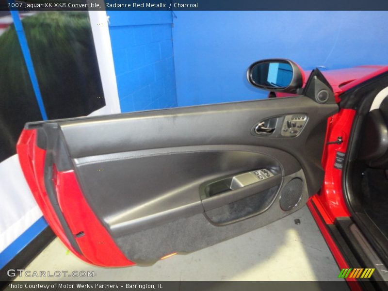 Radiance Red Metallic / Charcoal 2007 Jaguar XK XK8 Convertible