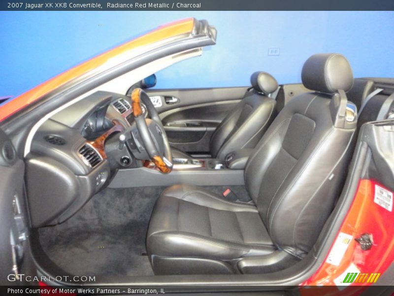 Radiance Red Metallic / Charcoal 2007 Jaguar XK XK8 Convertible