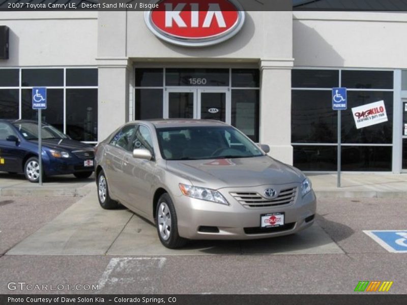 Desert Sand Mica / Bisque 2007 Toyota Camry LE
