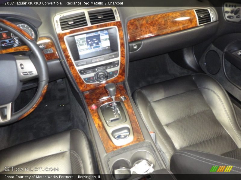 Radiance Red Metallic / Charcoal 2007 Jaguar XK XK8 Convertible