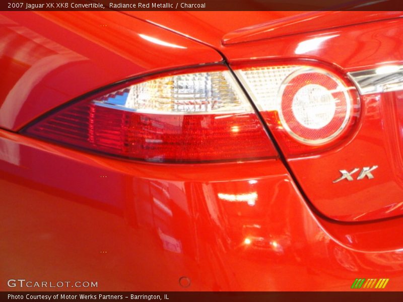 Radiance Red Metallic / Charcoal 2007 Jaguar XK XK8 Convertible