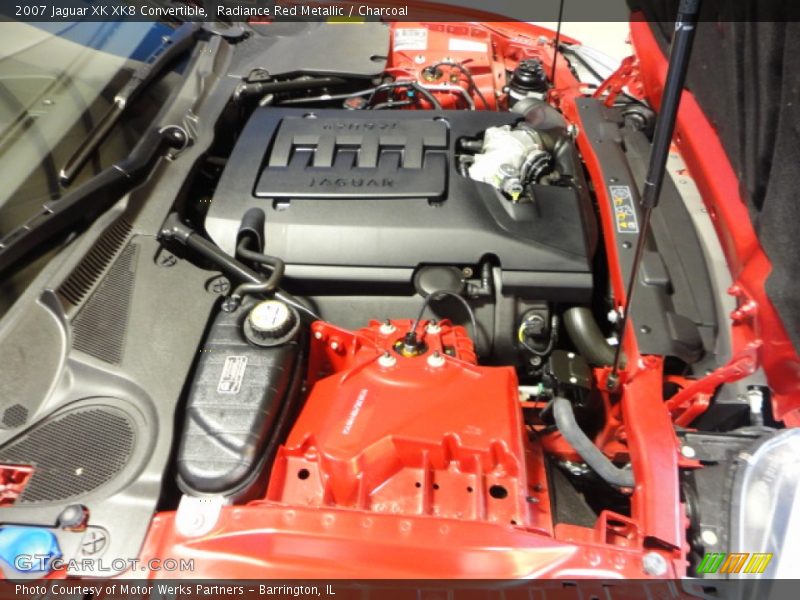 Radiance Red Metallic / Charcoal 2007 Jaguar XK XK8 Convertible