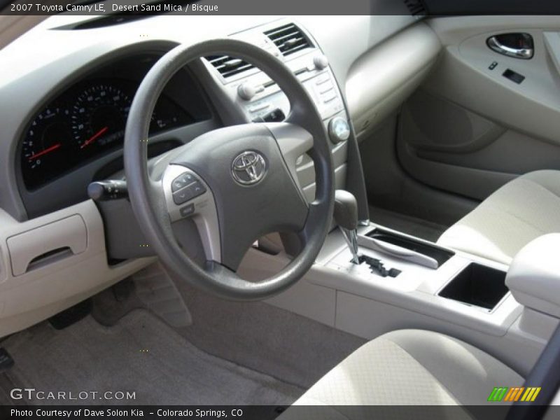Desert Sand Mica / Bisque 2007 Toyota Camry LE