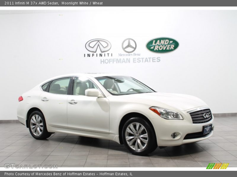 Moonlight White / Wheat 2011 Infiniti M 37x AWD Sedan