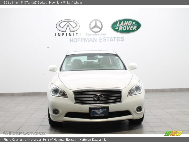 Moonlight White / Wheat 2011 Infiniti M 37x AWD Sedan