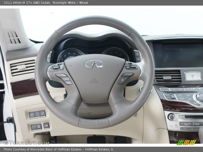Moonlight White / Wheat 2011 Infiniti M 37x AWD Sedan