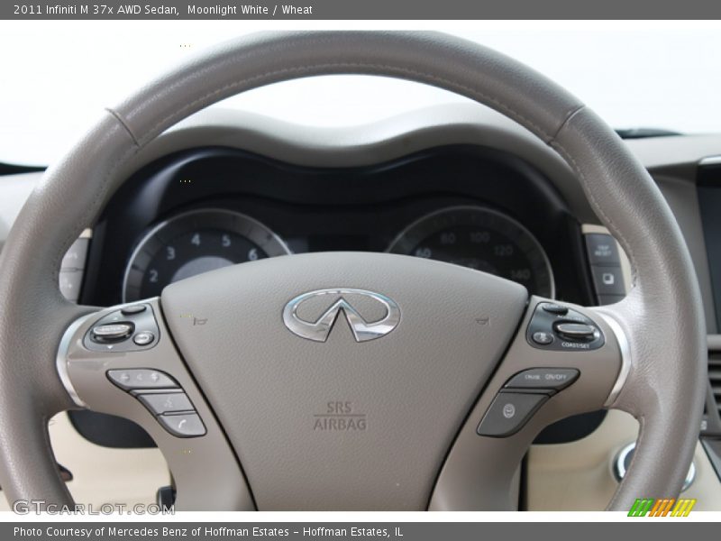 Moonlight White / Wheat 2011 Infiniti M 37x AWD Sedan