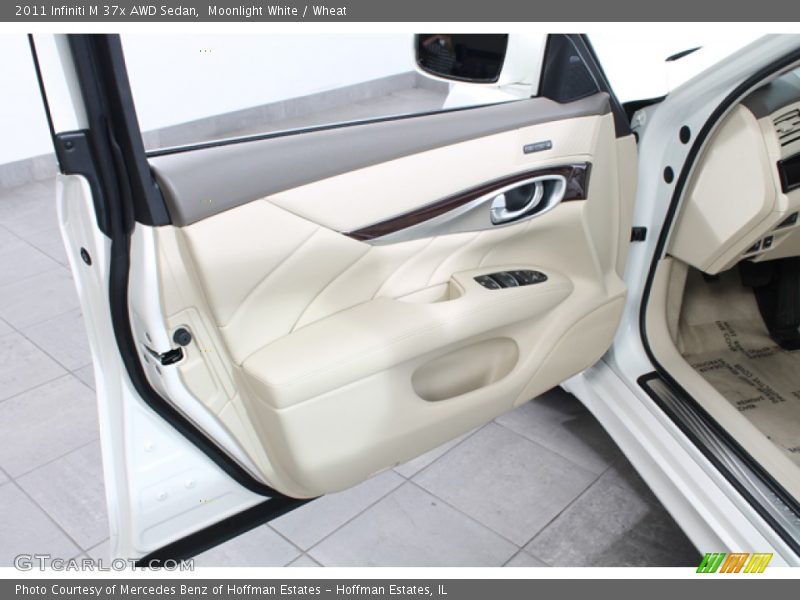 Moonlight White / Wheat 2011 Infiniti M 37x AWD Sedan
