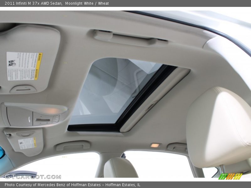 Moonlight White / Wheat 2011 Infiniti M 37x AWD Sedan