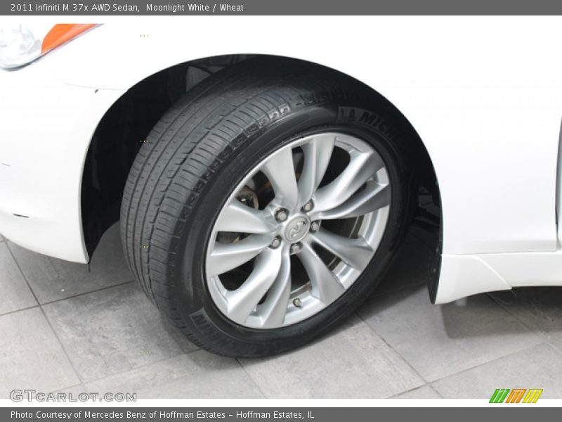 Moonlight White / Wheat 2011 Infiniti M 37x AWD Sedan