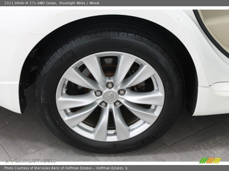 Moonlight White / Wheat 2011 Infiniti M 37x AWD Sedan
