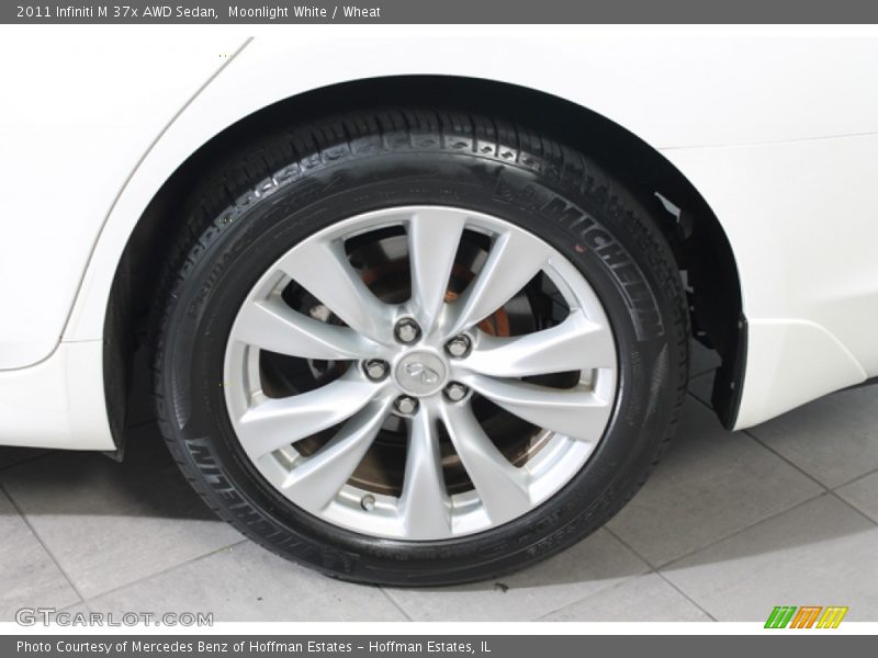 Moonlight White / Wheat 2011 Infiniti M 37x AWD Sedan