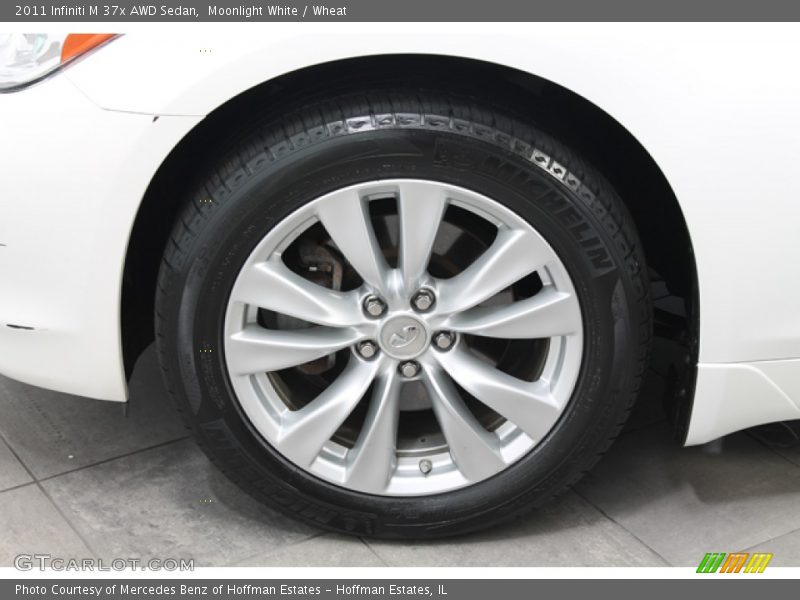 Moonlight White / Wheat 2011 Infiniti M 37x AWD Sedan