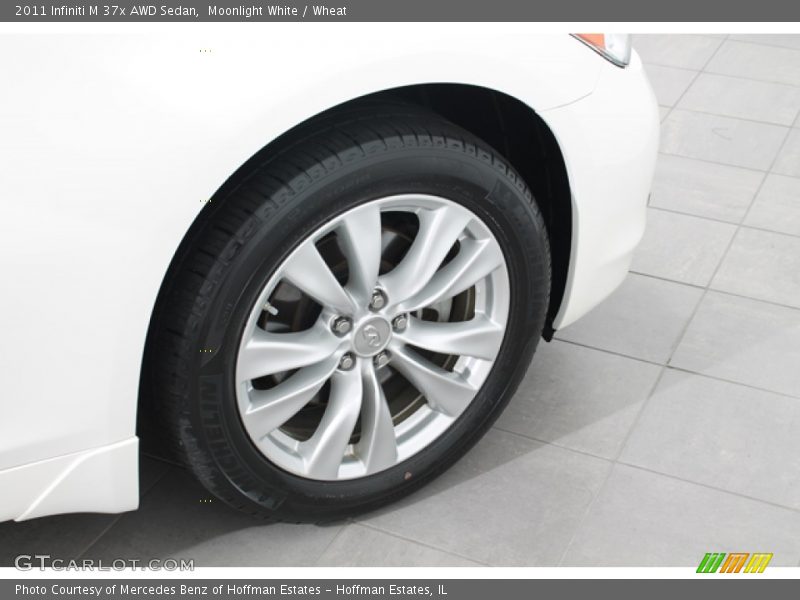 Moonlight White / Wheat 2011 Infiniti M 37x AWD Sedan