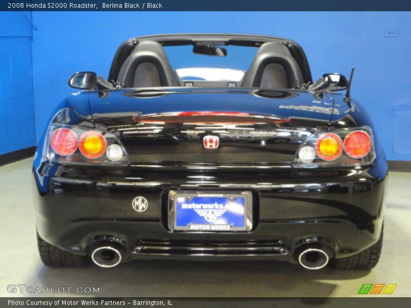 Berlina Black / Black 2008 Honda S2000 Roadster