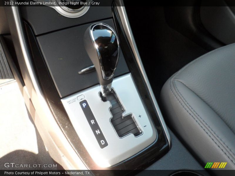  2012 Elantra Limited 6 Speed Shiftronic Automatic Shifter