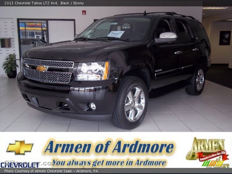 Black / Ebony 2013 Chevrolet Tahoe LTZ 4x4