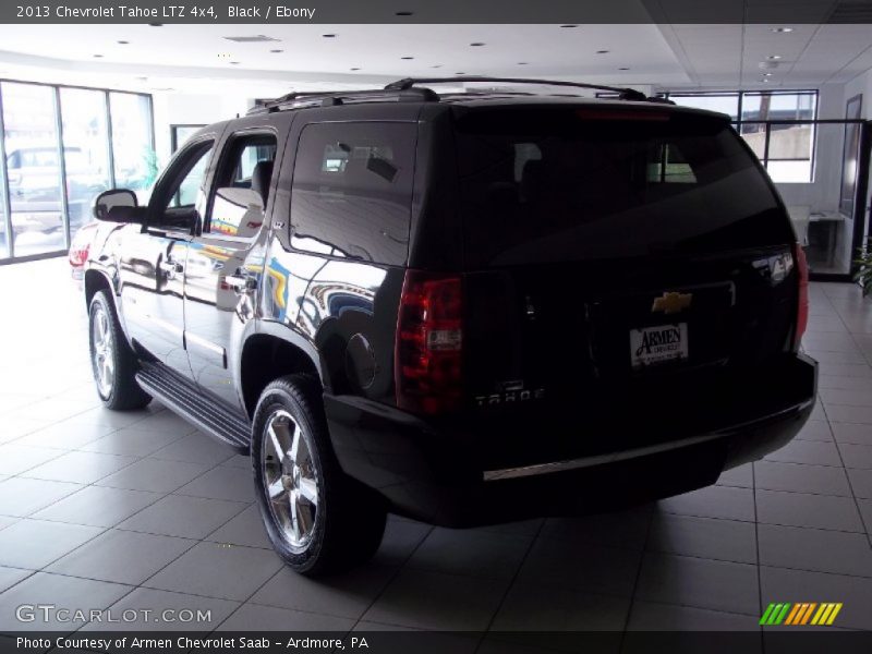 Black / Ebony 2013 Chevrolet Tahoe LTZ 4x4