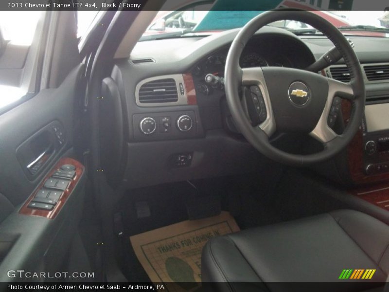 Black / Ebony 2013 Chevrolet Tahoe LTZ 4x4