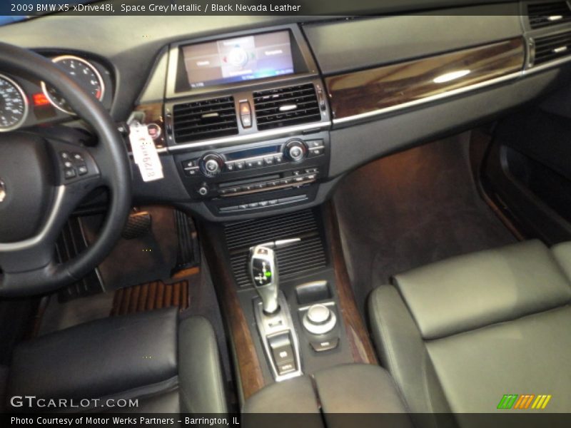 Space Grey Metallic / Black Nevada Leather 2009 BMW X5 xDrive48i