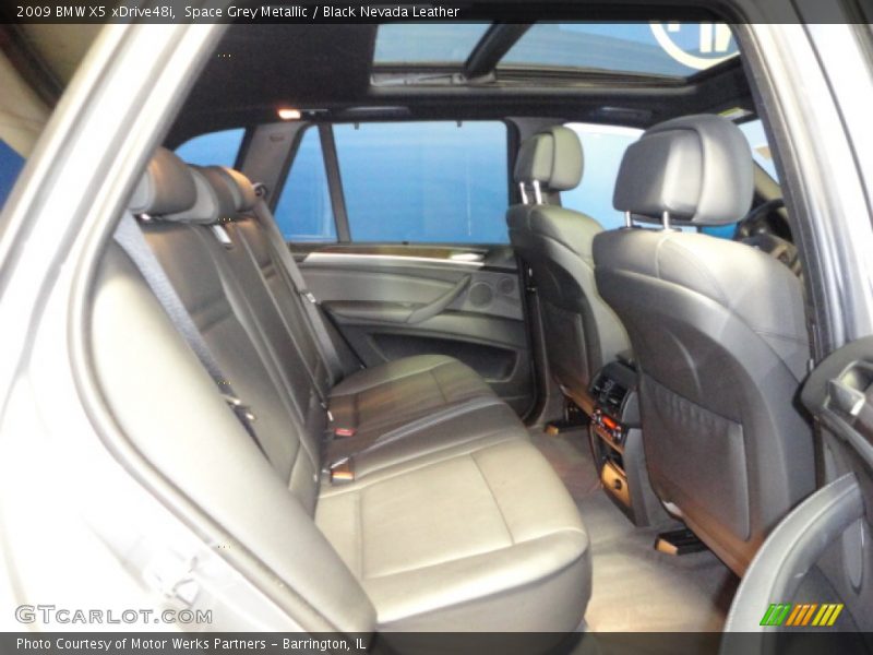 Space Grey Metallic / Black Nevada Leather 2009 BMW X5 xDrive48i