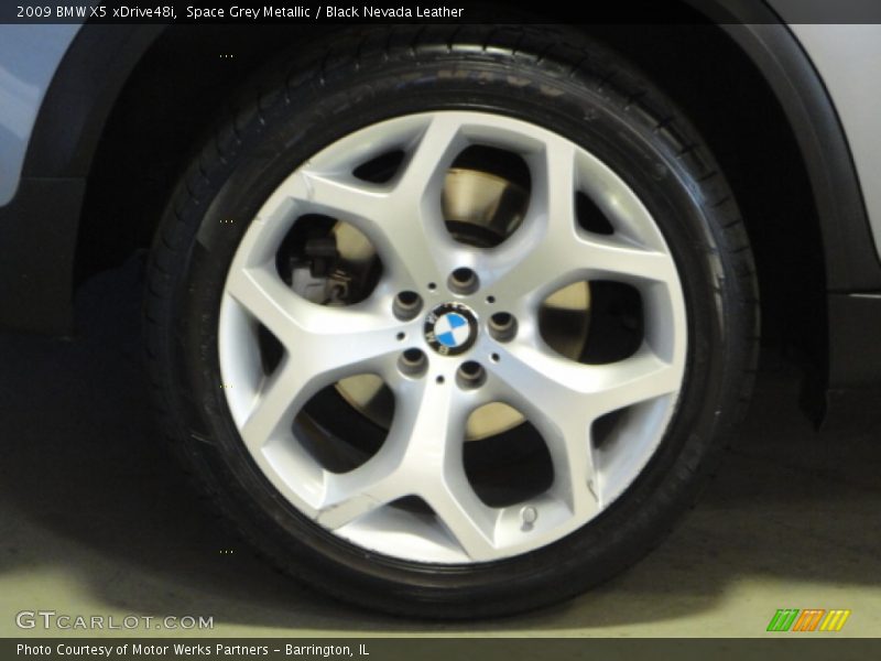 Space Grey Metallic / Black Nevada Leather 2009 BMW X5 xDrive48i