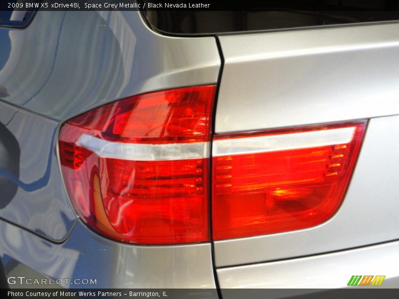 Space Grey Metallic / Black Nevada Leather 2009 BMW X5 xDrive48i