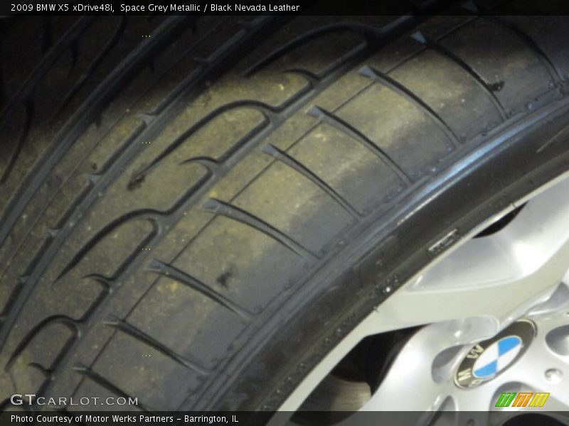 Space Grey Metallic / Black Nevada Leather 2009 BMW X5 xDrive48i