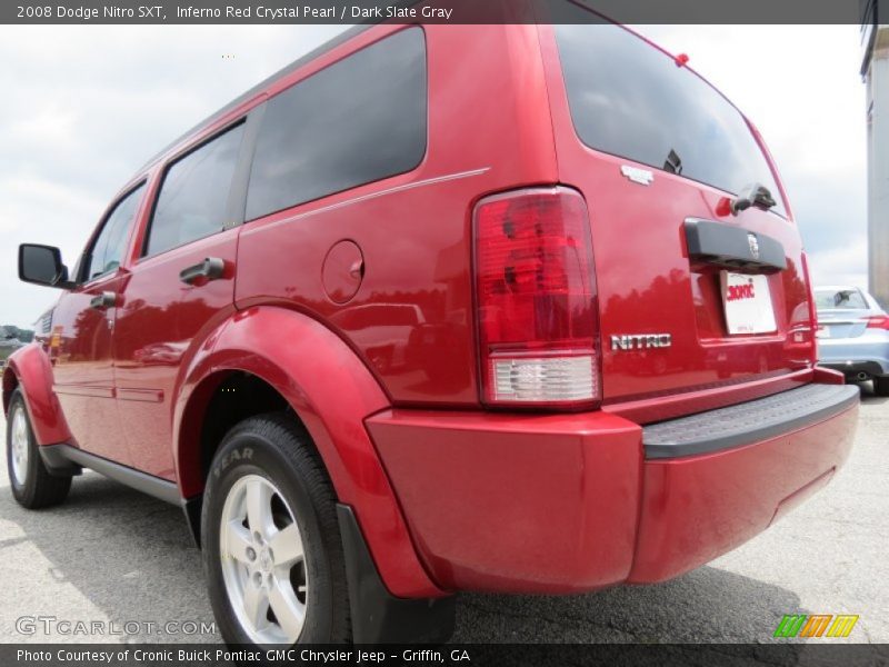 Inferno Red Crystal Pearl / Dark Slate Gray 2008 Dodge Nitro SXT